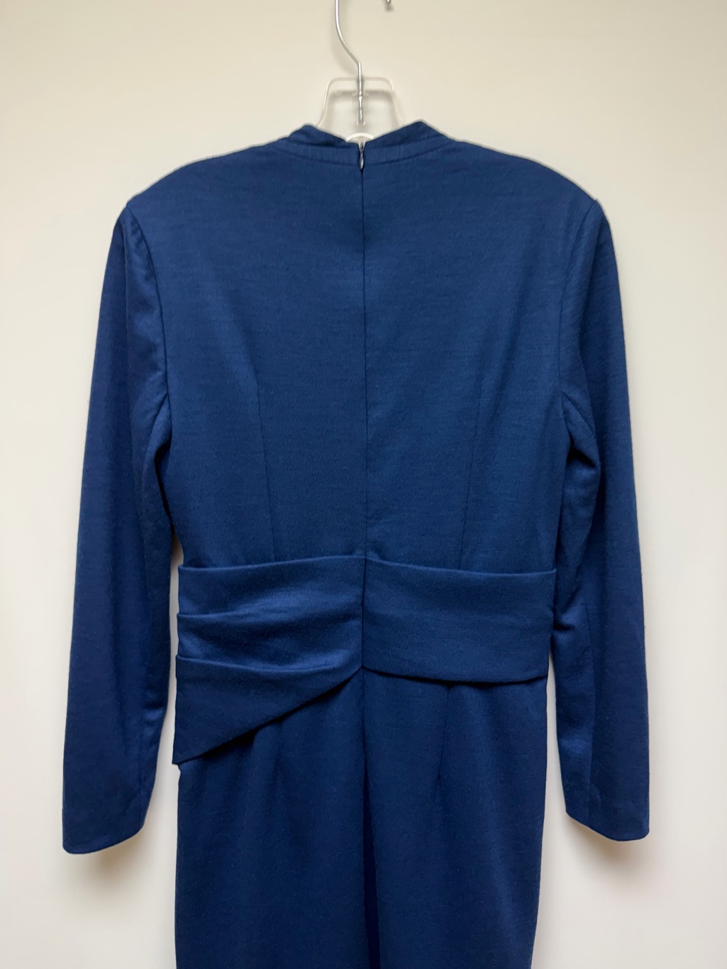 The Fold London Greenwhich Wool Dress Size 6 Blue Nwt — image 7 of 8